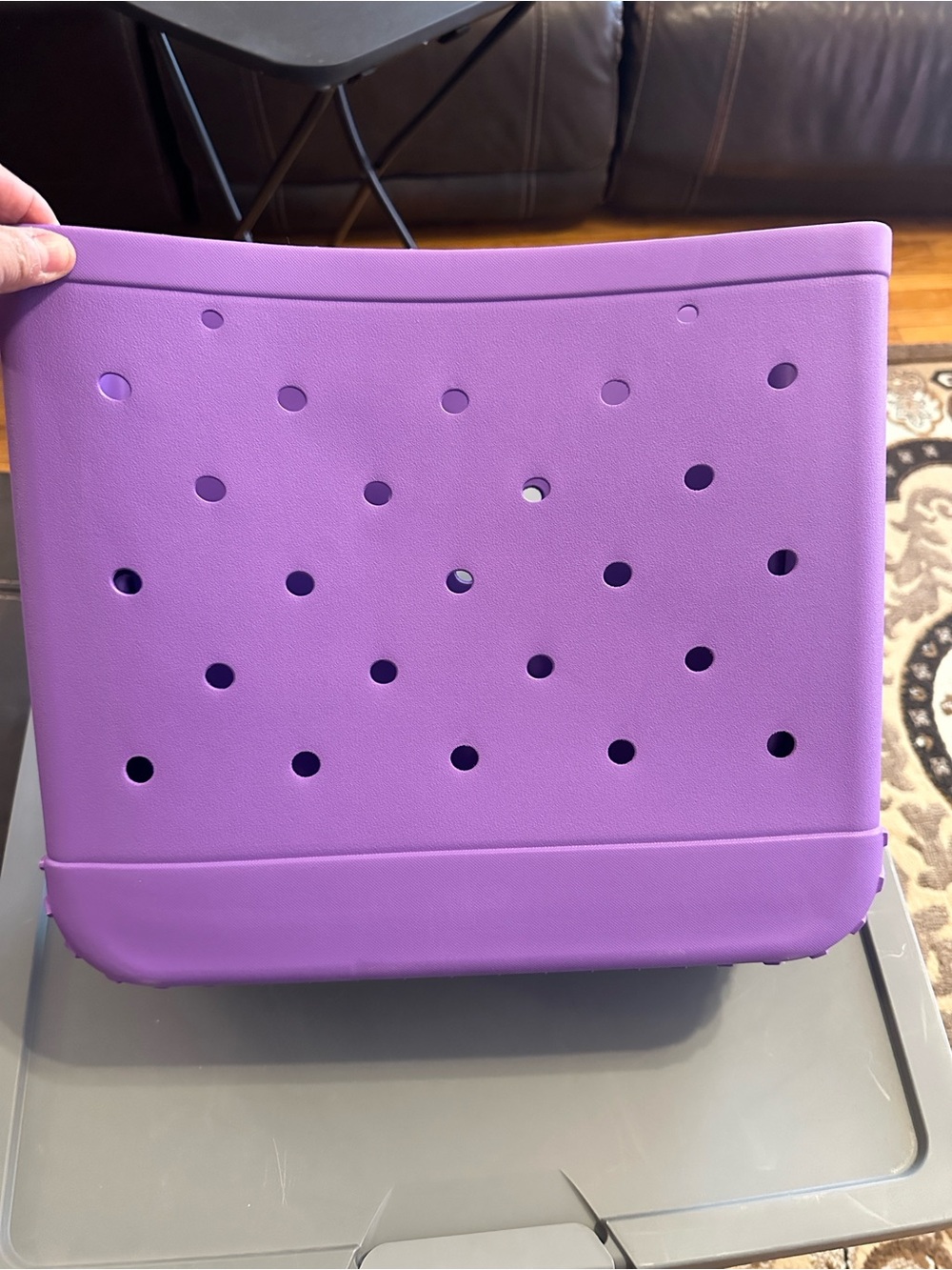 Purple Multipurpose Storage Bag- Durable bag